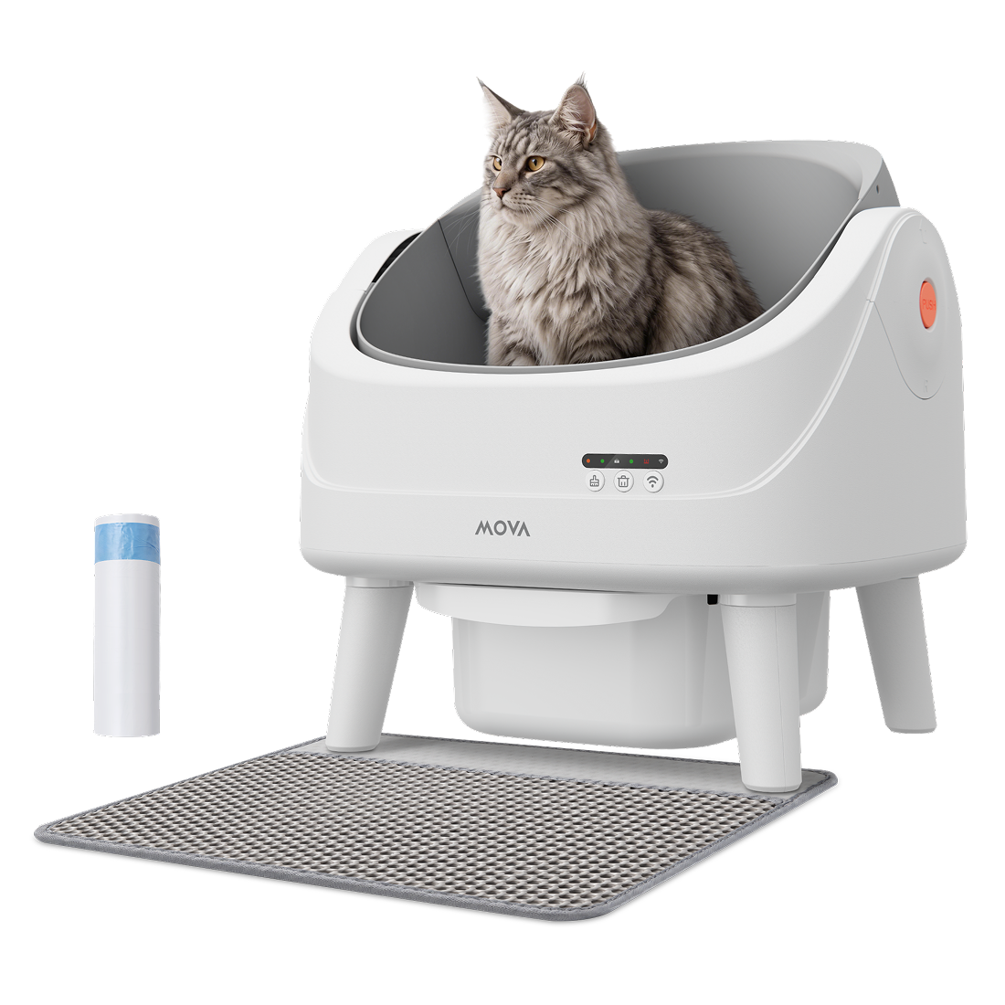 MOVA MeowgicPod LB10 Air Litieră inteligentă cu funcție de autocurățare