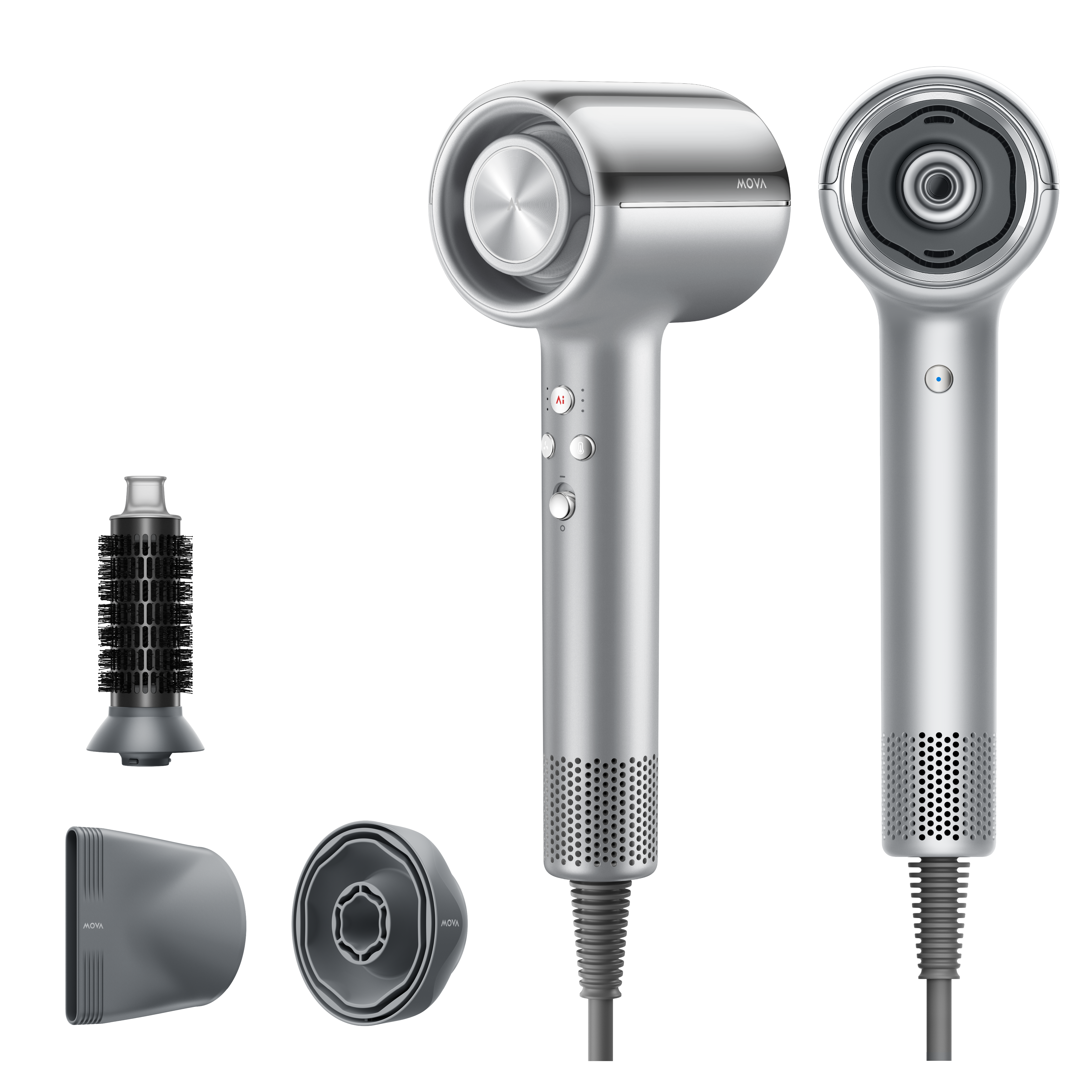 MOVA Shine 20 Argintiu| Uscător de păr