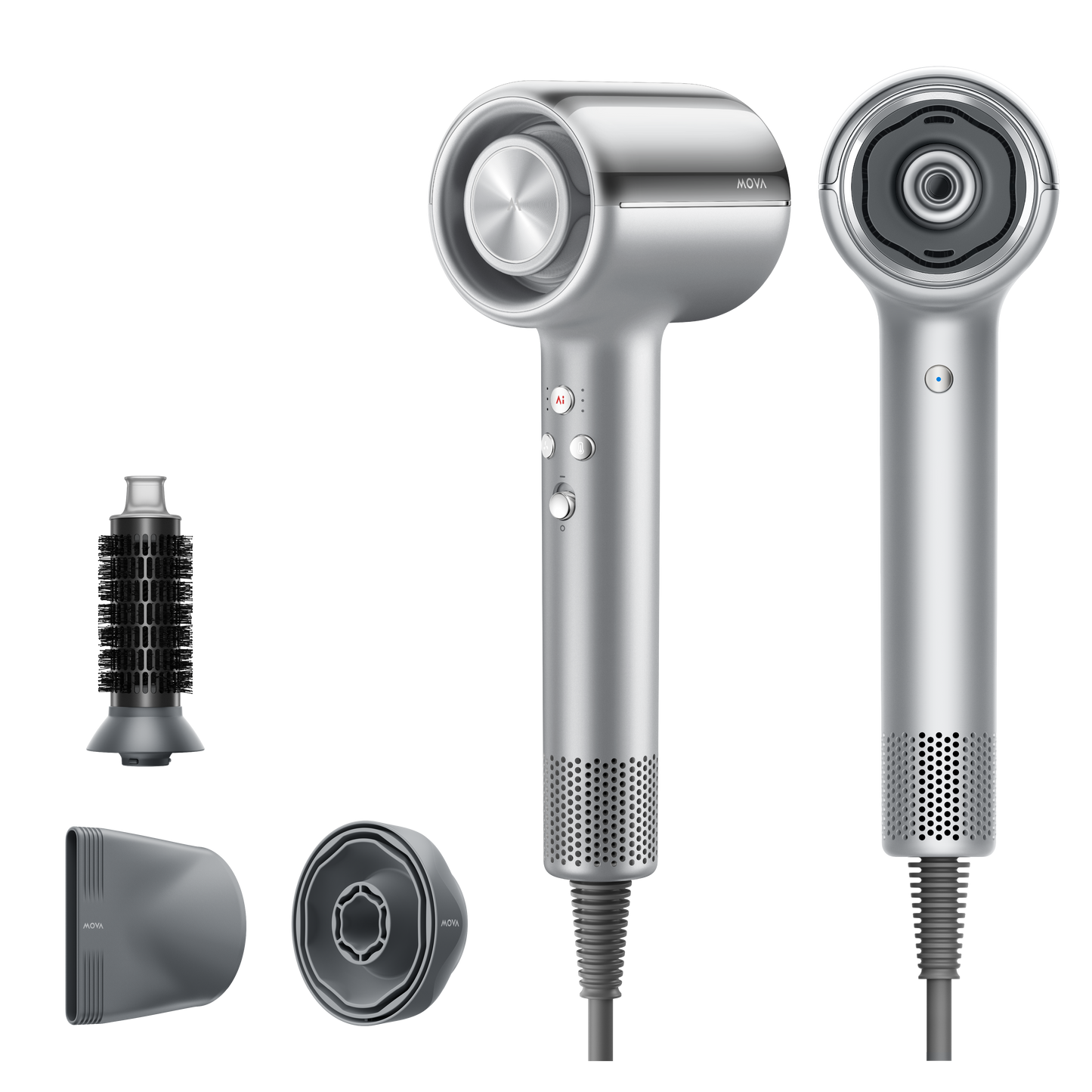 MOVA Shine 20 Argintiu| Uscător de păr