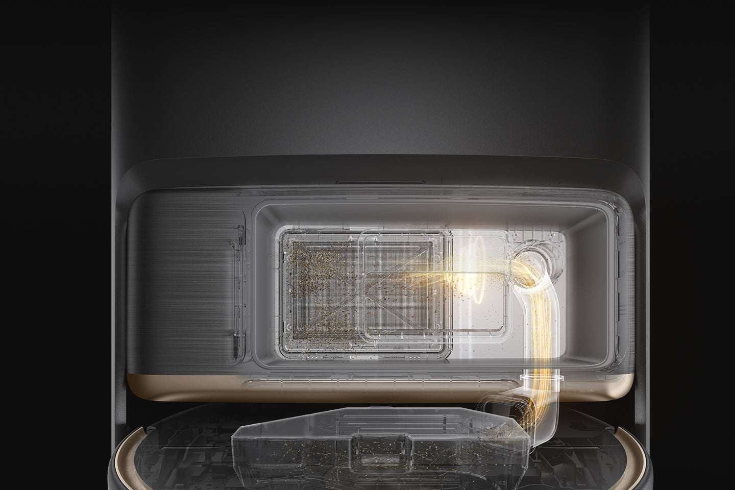 Sistemul EcoCyclone™ de colectare a prafului - 